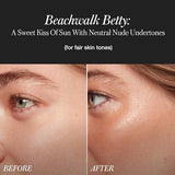 RMS Beauty ReDimension Hydra Bronzer - Talc-Free Gel to Powder Bronzer | Refillable Cream Contour Powder Bronzer Face Makeup