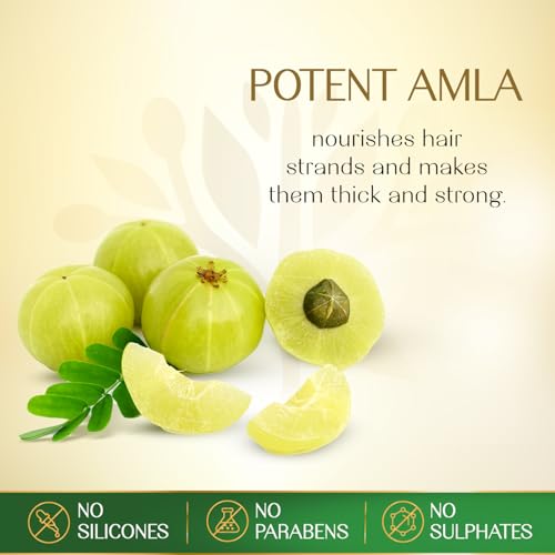 Herbsindia Amla & 7 Herbal Seeds Hair Oil - 280ml for Strength & Thickness
