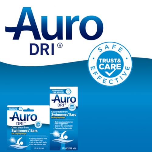 Auro-Dri Ear Water-Drying Aid (3 Pack) | Prevents Swimmers’ Ear