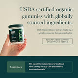 Gaia Herbs Organic Relax Gummies - Stress Relief & Sleep Support (45 Gummies)