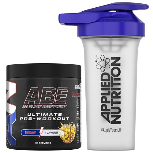 Applied Nutrition Bundle - ABE Pre-Workout 315g + Protein Shaker - Energy Flavor