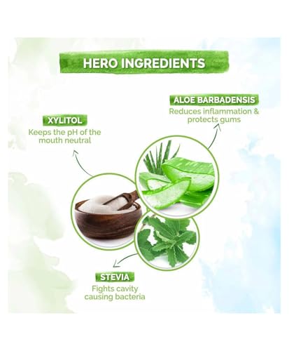 Mamaearth Berry Blast Kids Toothpaste - Fluoride & SLS Free (50g)