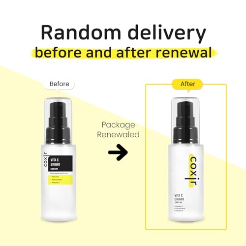 coxir Vita C Niacinamide Facial Serum | Brightening K-Beauty Treatment 50ml