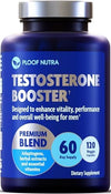 Testosterone Booster Supplement for Men - Male Enhancing Test Boost - Ashwagandha, Tongkat Ali, Rhodiola, Tribulus, Vitamin D3, B6, B12 - Workout,...
