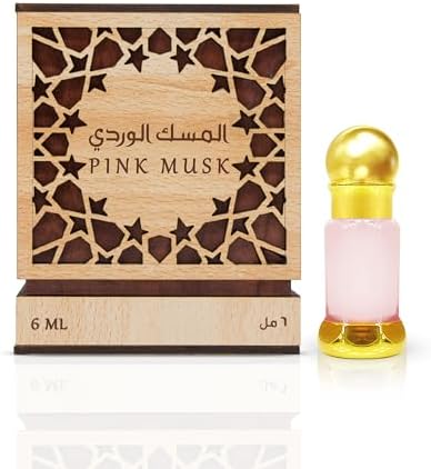 Al Waleef Pink Misk Attar Perfume Oil (6ml)