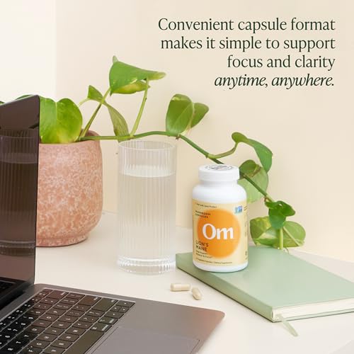 Organic Mushroom Nutrition Lion's Mane - 90 Vegetarian Capsules