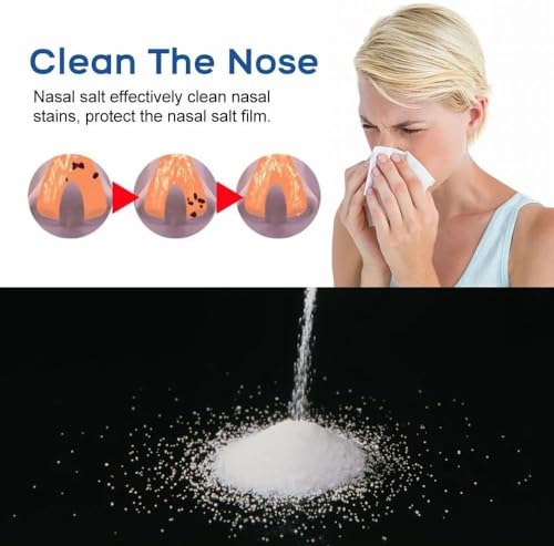 Nose Cleaner Salt Nasal Wash Rinse Mix (1 Box / 30 Packs x 2.7g) - Rhinitis Relief & HealthCare