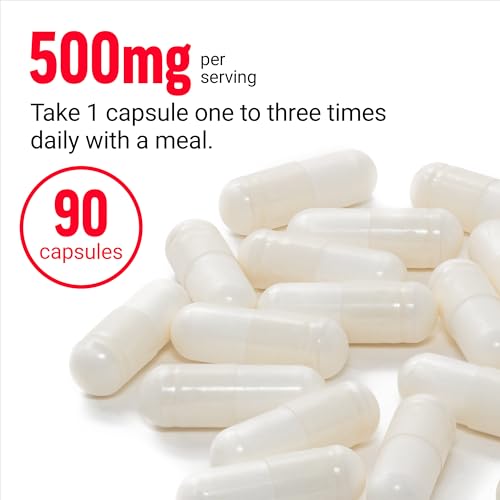 Force Factor Magnesium 500 mg, 90 Vegetable Capsules