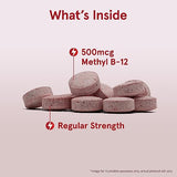 Jarrow Formulas Methyl B-12: 500mcg Cherry Lozenges (100 Pieces)