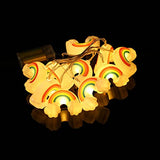 ARNIM 5FT 10LED Rainbow String Lights - Decorative LED Hanging Fairy Lights for Festivals, Easter, Carnival, and Parties