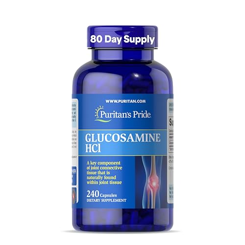 Puritans Pride Glucosamine HCI 680 Mg for Joint Health 240 Count