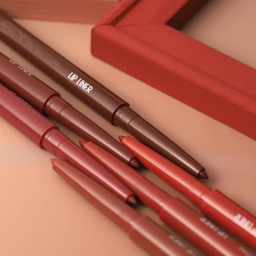 Liquid Lipstick & Lip Liner Combo Set - Matte Lip Contour Kit