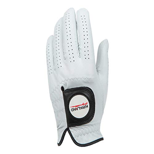 Kirkland Signature Premium Cabretta Leather Golf Gloves, Medium-Large 4-Pack