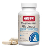 Jarrow Formulas Magnesium Glycinate - 360mg for Relaxation & Sleep Support - 90 Veggie Capsules