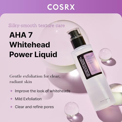 COSRX AHA 7 Whitehead Power Liquid – Glycolic Acid Exfoliant for Pore Minimizer