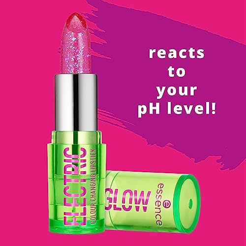 Essence Electric Glow Color-Changing Lipstick - Mood-Reactive Shine