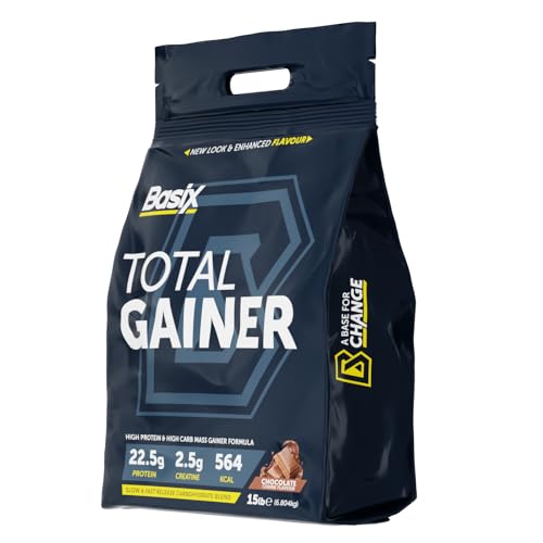 Basix Total Gainer - Chocolate Chunk (15 LB)
