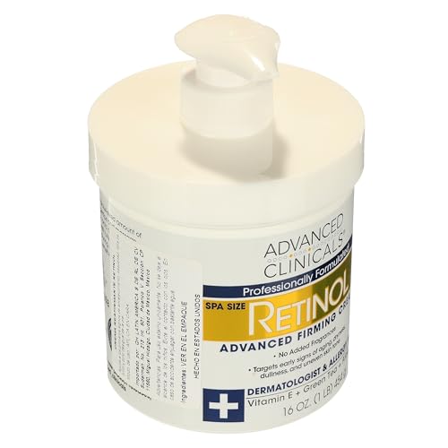 Advanced Clinicals Retinol Firming Body Cream - 454g