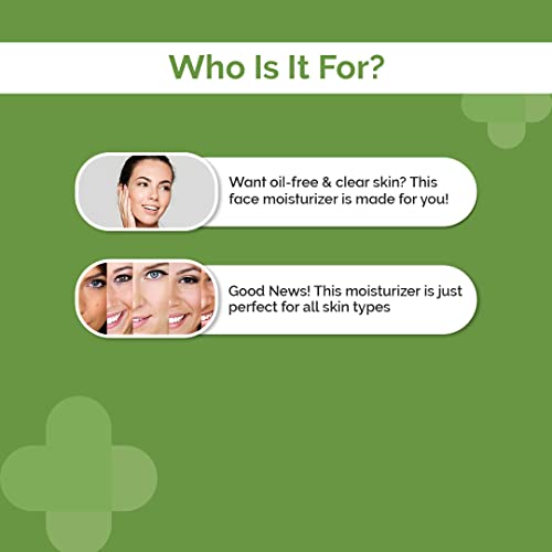 The Derma Co Oil-Free Daily Face Moisturizer with Hyaluronic Acid & Ceramides - 100g