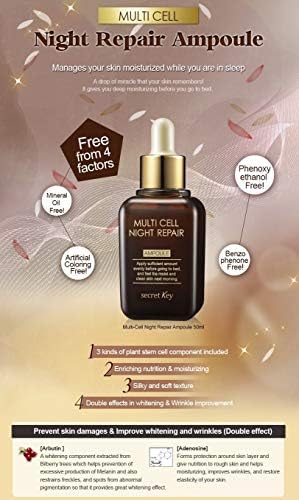Secret Key Repair Ampule: Moist & Clean Skin