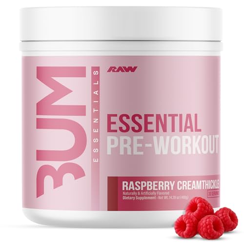 RAW Essential Pre-Workout - Raspberry Creamthickle (30 Servings)