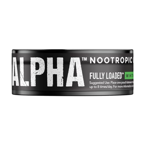 Fully Loaded Bullseye Alpha Nootropic Pouches - Wintergreen - 75g