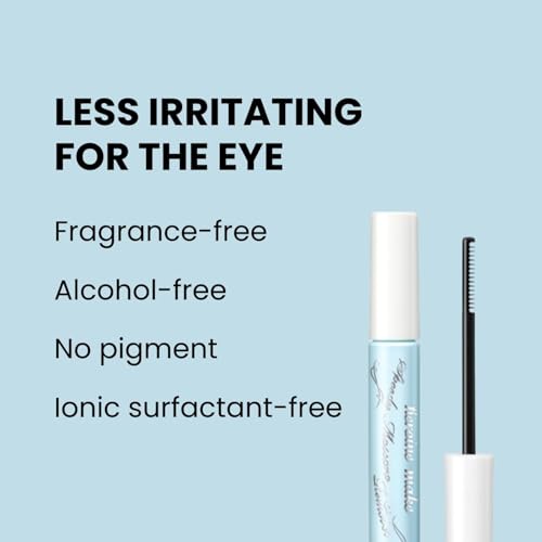 KISSME E MAKE Mascara Duo Set - Long & Curl Up Waterproof Mascara + Gentle Eye Makeup Remover