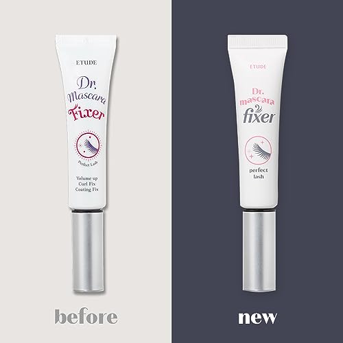 ETUDE Dr. Mascara Fixer - All-Day Curl Hold - Volumizing & Smudge-Proof - 0.203 Fl Oz