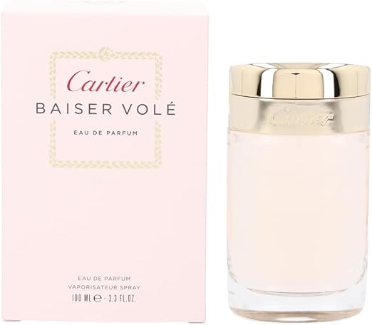 Cartier Baiser Volé Eau de Parfum Spray, Luxurious Lily, 3.4 oz