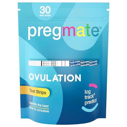 PREGMATE 30-Count Ovulation LH Test Strips Predictor Kit