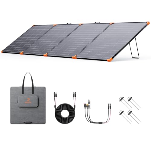 450W Foldable Solar Suitcase - IP67 Waterproof ETFE Panel for Off-Grid, Camping & RV