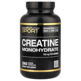 California Gold Nutrition Creatine Monohydrate - 750mg Veggie Capsules - 240 Count