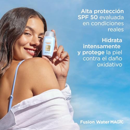 ISDIN Fusion Water SPF50: Lightweight Sun Protection for Face & Body