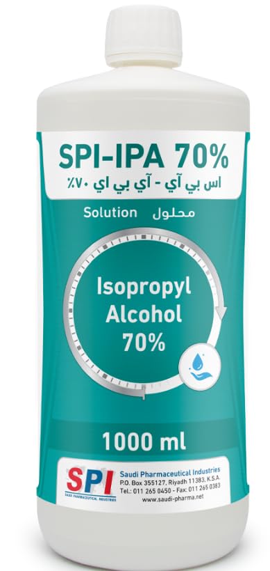 SPI Pure Isopropyl Alcohol 70% - 1 Liter