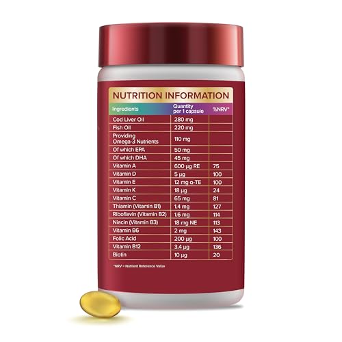 Sea Cod Multivitamin Health Plus Seven Seas Cod Liver Oil Plus Multivitamins 90 Capsules ...