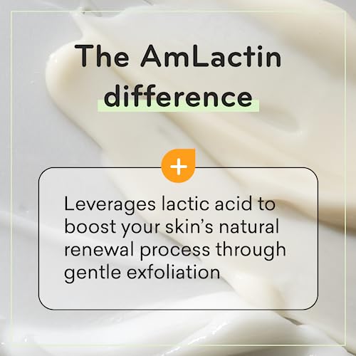 AmLactin Daily Vitamin C Body Lotion, 7.9oz, Exfoliating & Skin Brightening for Dry Skin, 7% Lactic Acid