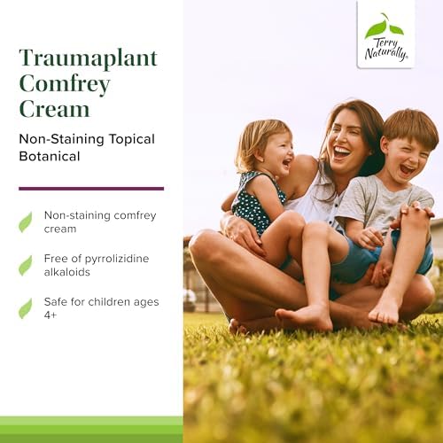 Terry Naturally Traumaplant Comfrey Cream: Soothing Topical Relief (100g)