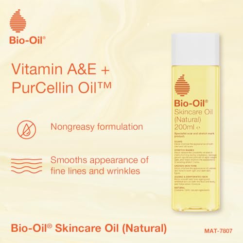Bio-Oil 100% Natural Skincare Oil: Improve Skin Tone & Texture (60ml)