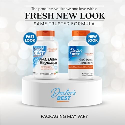 Doctor's Best, NAC Detox Regulators with Seleno Excell®, 60 Veggie Caps
