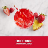 SlimFast Hydration Packets, Intermittent Fasting Electrolytes, Energy Powder Drink Mix, Caffeine from Natural Sources- Fruit Punch (12 Count)