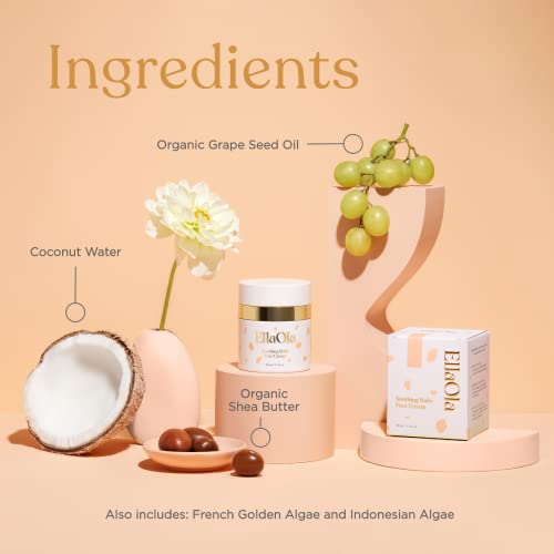 ELLAOLA 96 Hour Deep Moisturizing Baby Face Cream for Dry, Eczema Prone & Sensitive Skin - 1.7 fl. oz.