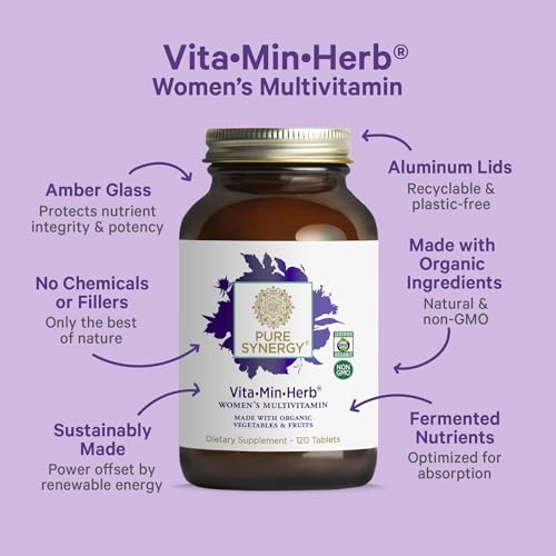 The Synergy Company Vita·Min·Herb Multivitamin for Women - 120 Tablets