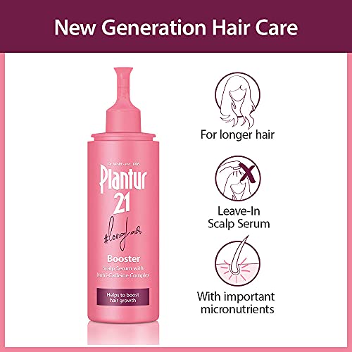 Plantur 21 Long Hair Booster for Long and Brilliant Hair 125ml - Women's Hair Growth Booster Serum
