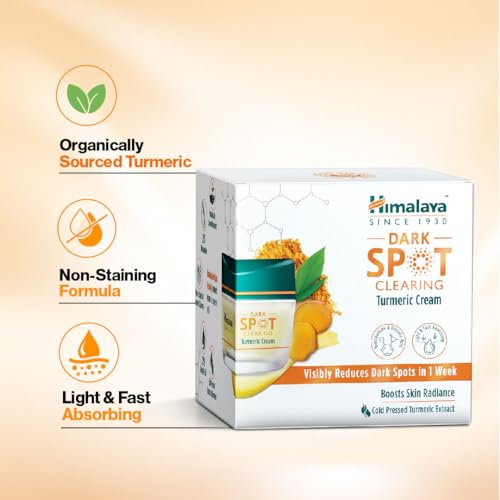 Himalaya Turmeric Dark Spot Cream | Reduces Pores & Boosts Radiance