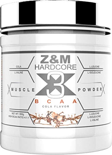 Z&M HARDCORE BCAA COLA FLAVOR - Muscle Recovery Support - 300g