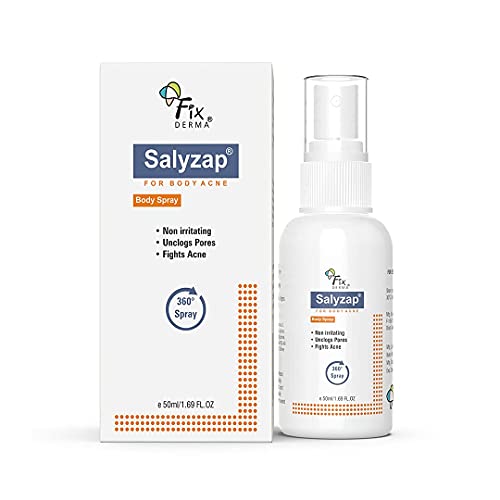 Malar 2% Salicylic Acid Back Acne Spray for Acne on Back, Shoulders, Neck & Chest, 50ml