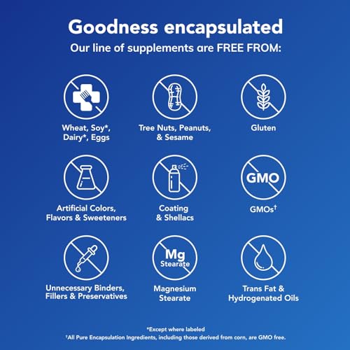 Pure Encapsulations Magnesium Glycinate 90 Capsules - High Absorption Magnesium Supplement