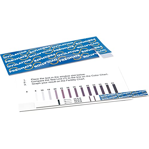 PREGMATE 25 Quantitative Ovulation Test Strips Kit (Numerical LH Result)