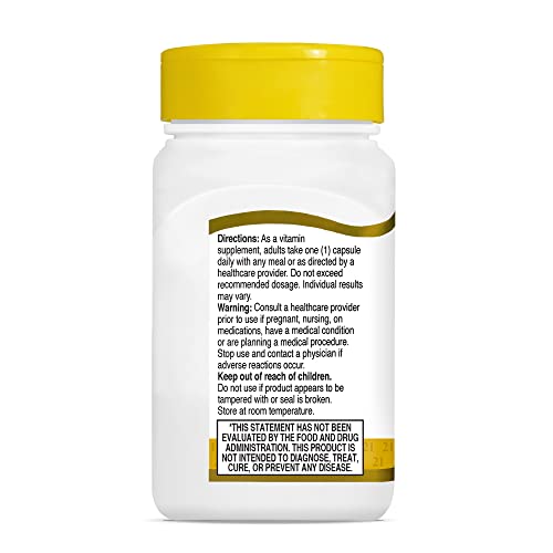 21st Century Super Potency Biotin - 5000 mcg, 110 Capsules