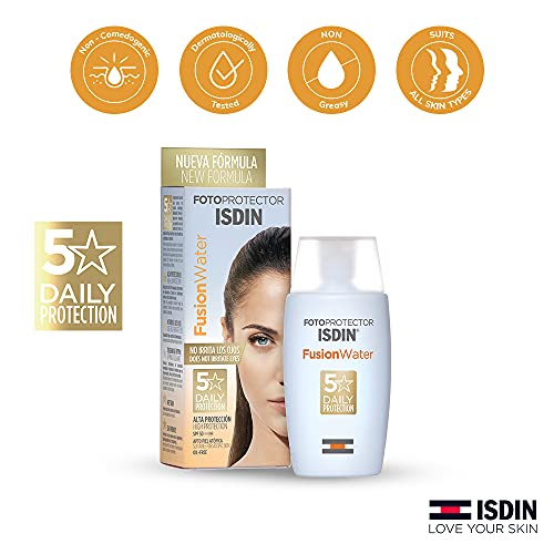 Isdin Fotoprotector Fusion Water SPF 50+ Oil-Control Sunscreen (50ml)